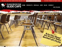 Tablet Screenshot of chaircaps.com